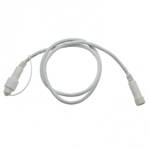 Verl�ngerungskabel 1mt. wei� IP44