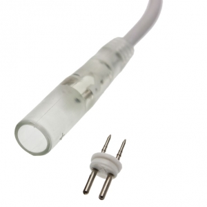 30 cm Verbindungskabel M IP44-f�r Durchm:13mm, wei�er Kabel