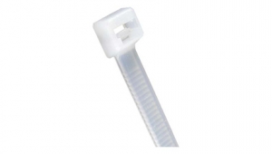 Kabelbinder Nylon wei� B:4,8mm L:250mm