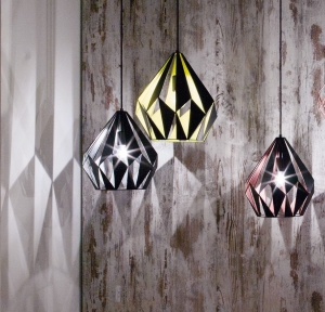 VINTAGE H�ngeleuchte, Stahl, Schwarz-Silber, E27