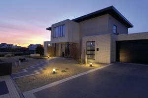 Wegeleuchte GRAFIT Aluminium anthrazit/Kunststoff wei� 1xE27 H:30cm