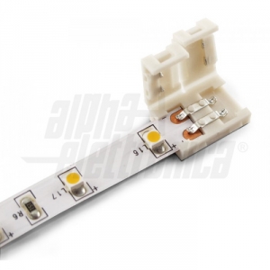 Anschluss f�r Led Streifen, wei�, 10mm