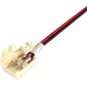 Anschluss-Kabel f�r Led Streifen, wei�, 10mm