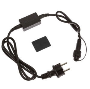 Anschlussleitung f�r Lichterketten PML, 1,5m, 230V IP44, Schuko schwarz