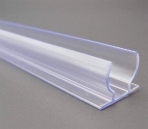 PVC-Schiene f�r Lichtschlauch L/B/H: 150x1,5x1,5cm