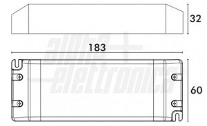 Led Netzteil f�r Gleichspannung 50W - 24V