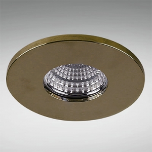 Einbauring Alu - bronze