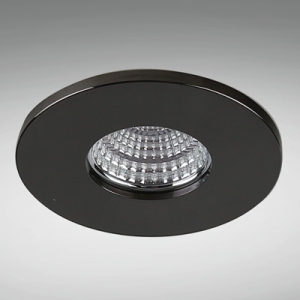 Einbauring Alu - schwarz