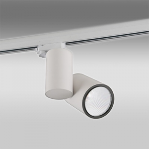 LED 3-PH-Schienen-Strahler 35W Alu weiss