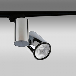 LED 3-PH-Schienen-Strahler 35W Alu chrom