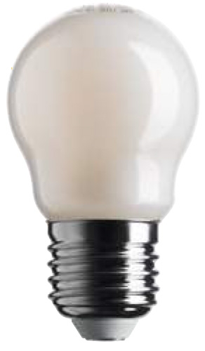 LED-Tropfen E27 4,5W 470lm 2700K matt