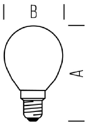LED-Tropfen E27 4,5W 470lm 2700K matt