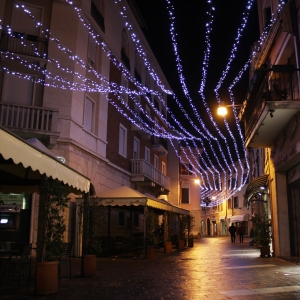 LED Lichterkette 20m 200 MaxiLed kaltwei�  Kabel gr�n