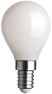 LED Tropfen E14 4,5W  470lm 2700K matt