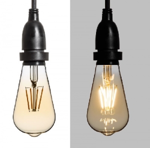 Lichterkette 5m mit hngenden LED-Vintage-Lampen