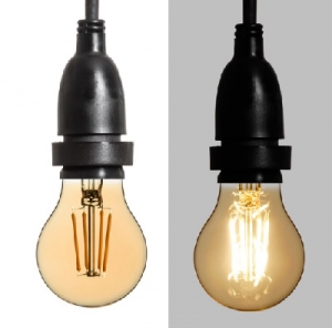 Lichterkette mit h�ngenden LED-Vintage-Lampen - Dimmbar