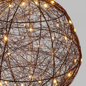 LED-3-D Kugel Kupferdraht � 30cm