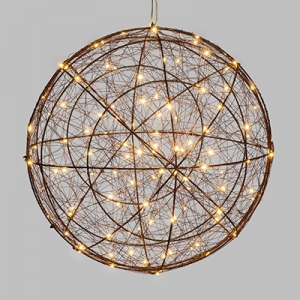 LED-3D-Kugel Kupferdraht � 45cm
