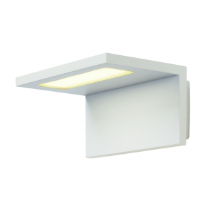 ANGOLUX Wandleuchte Aluminium wei�/Kunststoff LED 6W IP44