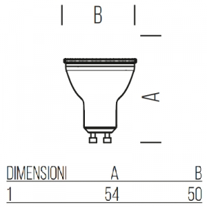 LED-Spot GU10 6,5W 6500K 110�