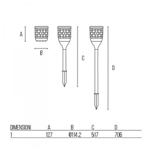 Led Solarlampe mit D�mmerungssensor