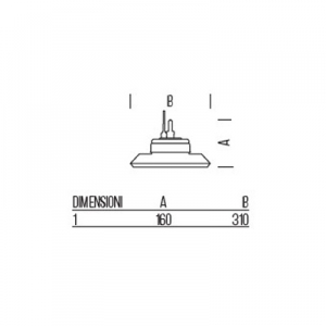 LED Arbeitslicht High Bay hohe Leistung 150W 4000K 22500lm