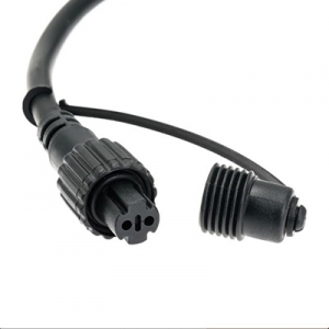 LICHTERKETTE PROFI SCHWARZES KABEL 5 M, 5 E27-FASSUNGEN
