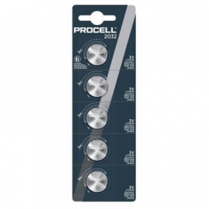 DURACELL Lithium 2032 3V 180mAh, Blister 5 St.