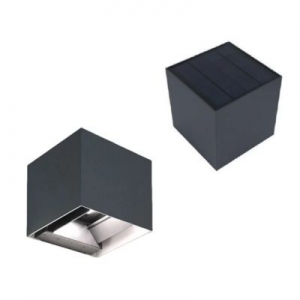 Wandleuchte Solar mit Bewegungsmelder 9W 3000K 620lm IP65