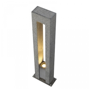 Wegeleuchte ARROCK ARC aus Granit/Edelstahl GU10 35W Unikate