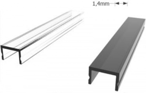 Abdeckung Polycarbonat weiss