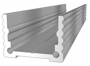 Aluminium Profil LED 18,4x13mm / 2mt.