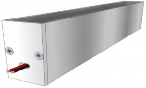 Set Endkappen f�r Alu-H-Profil  31x18,4mm