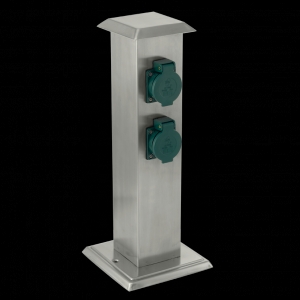 PARK4 Zubeh�r, Edelstahl/Kunststoff silber-gr�n