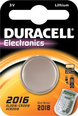 DURACELL Lithium 2016 3V 72mAh, Blister 1 St.