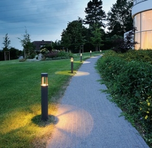 SLOTS 65 LED Wegeleuchte Aluminium anthrazit IP44