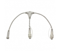 T-Verbinder Kabel weiss IP44