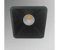 LED Strahler Alu quadratisch Typ Projektor - schwarz