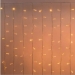 Lichtvorhang 2xH2m,320Maxi-LEDs warmweiss,Kabel weiss,IP67