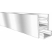 Alu copricava/graffetta a scatto 14,8x7,8mm